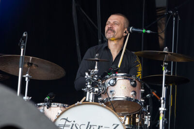 Fischer-Z @ Nostalgie Beach Festival 2019, foto 6, foto's door Marc Verdonck - FrontView Magazine