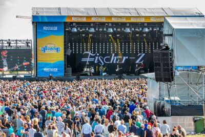 Fischer-Z @ Nostalgie Beach Festival 2019, foto 11, foto's door Marc Verdonck - FrontView Magazine