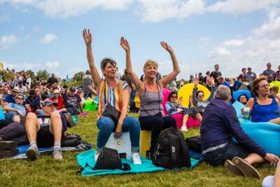 Sfeer @ Nostalgie Beach Festival 2019, foto 8, foto's door Marc Verdonck - FrontView Magazine
