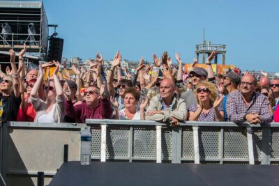 Sfeer @ Nostalgie Beach Festival 2019, foto 31, foto's door Marc Verdonck - FrontView Magazine