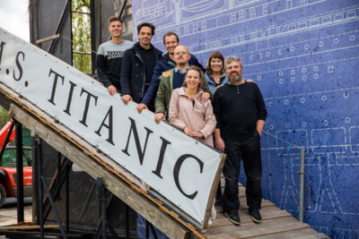 Persconferentie Titanic @ Donkmeer, foto 1, foto's door Goele Bormans - FrontView Magazine
