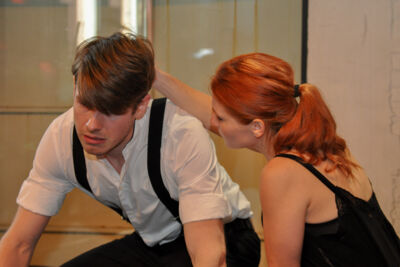 Persvoorstelling musical Bonnie & Clyde @ Zuiderpershuis, picture 7, photographed by Peter Minnebo, August Charrin - FrontView Magazine