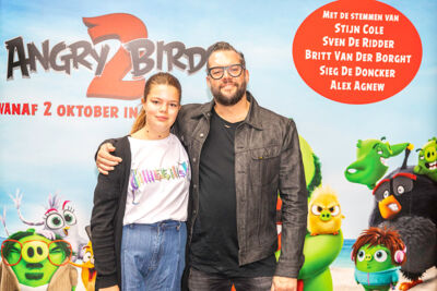 Angry Birds 2 @ kinepolis Antwerpen, picture 1, photographed by dirk janssens - FrontView Magazine