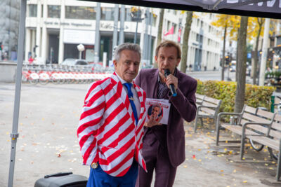 Castvoorstelling Jubileumshow Jan Van Dyke @ Hilton Antwerpen, foto 8, foto's door dirk janssens - FrontView Magazine