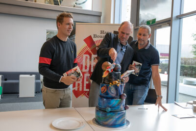 Boekvoorstelling "De tijdreiziger" van Hans Bourlon @ Studio 100, picture 9, photographed by dirk janssens - FrontView Magazine