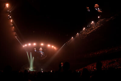Michael Bublé @ Sportpaleis, picture 15, photographed by Sandra Van Watermeulen - FrontView Magazine