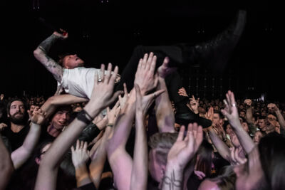 Frank Carter & The Rattlesnakes @ Trix, foto 5, foto's door Erwin Evrard - FrontView Magazine