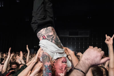Frank Carter & The Rattlesnakes @ Trix, foto 8, foto's door Erwin Evrard - FrontView Magazine