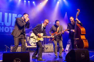 Black Cat Biscuit @ Blues in Schoten 2019, picture 1, photographed by Marc Verdonck - FrontView Magazine