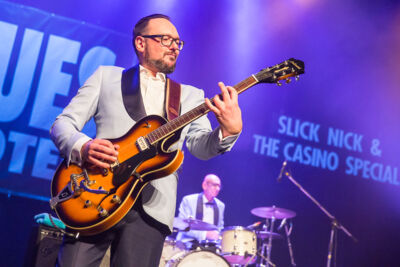 Slick Nick & The Casino Special @ Blues in Schoten 2019, picture 2, photographed by Marc Verdonck - FrontView Magazine