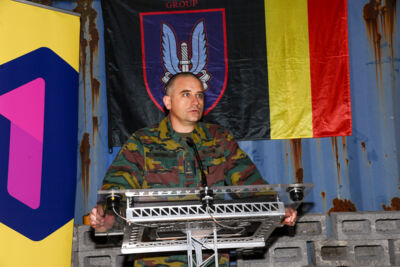 Persvoorstelling Kamp Waes @ Kazerne Heverlee, picture 2, photographed by Peter Minnebo - FrontView Magazine