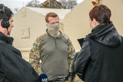 Persvoorstelling Kamp Waes @ Kazerne Heverlee, picture 13, photographed by Peter Minnebo - FrontView Magazine