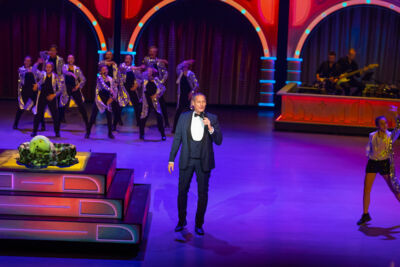 Première afscheidsshow Samson & Gert @ Studio 100 Pop-Up Theater, picture 5, photographed by dirk janssens - FrontView Magazine