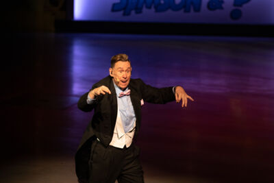 Première afscheidsshow Samson & Gert @ Studio 100 Pop-Up Theater, picture 66, photographed by dirk janssens - FrontView Magazine