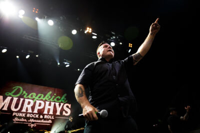 Dropkick Murphys @ Vorst Nationaal european tour 2020, picture 2, photographed by Peter Smet - FrontView Magazine