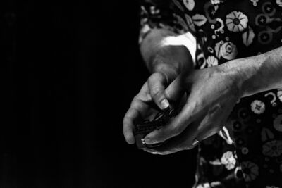 Steven De bruyn (solo) @ Depot, foto 10, foto's door Ann Carpentier - FrontView Magazine