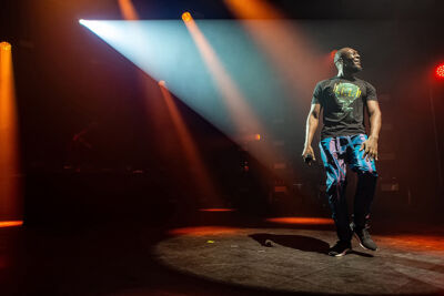 Stormzy @ Ancienne Belgique, picture 7, photographed by Edwin Houdevelt - FrontView Magazine
