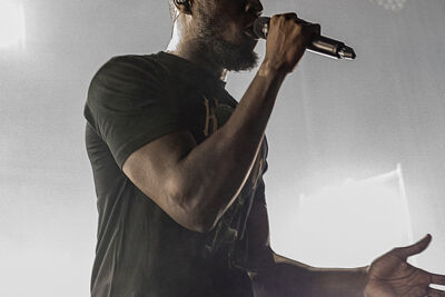 Stormzy @ Ancienne Belgique, picture 8, photographed by Edwin Houdevelt - FrontView Magazine