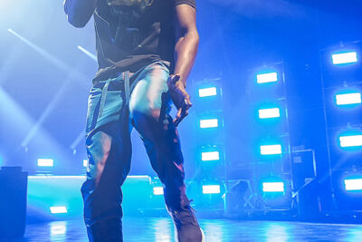 Stormzy @ Ancienne Belgique, picture 16, photographed by Edwin Houdevelt - FrontView Magazine