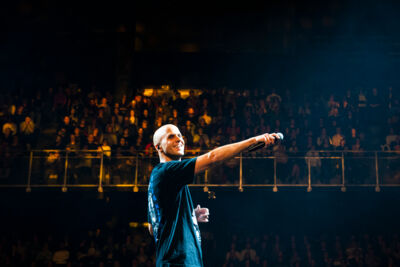 Milow @ Lotto Arena, foto 5, foto's door Sandra Van Watermeulen - FrontView Magazine