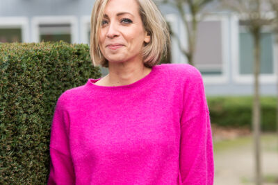 Sofie Lemaire 'Meer vrouwen op straat' @ VRT, foto 1, foto's door Bart Baevegems - FrontView Magazine