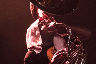 Hot 8 Brass Band @ Ancienne Belgique, picture 3, photographed by Tom Stessens - FrontView Magazine