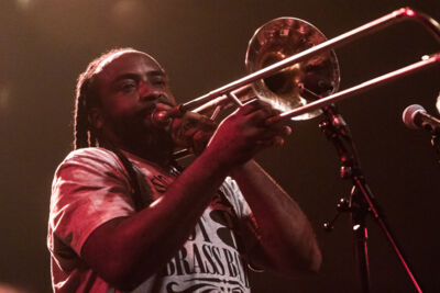 Hot 8 Brass Band @ Ancienne Belgique, picture 4, photographed by Tom Stessens - FrontView Magazine