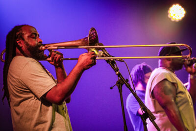Hot 8 Brass Band @ Ancienne Belgique, picture 5, photographed by Tom Stessens - FrontView Magazine