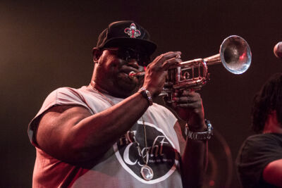 Hot 8 Brass Band @ Ancienne Belgique, picture 7, photographed by Tom Stessens - FrontView Magazine