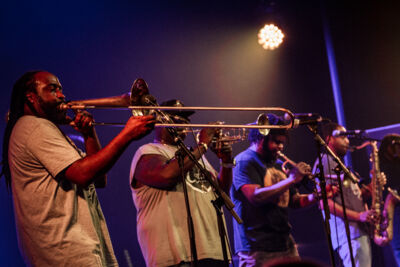 Hot 8 Brass Band @ Ancienne Belgique, picture 15, photographed by Tom Stessens - FrontView Magazine