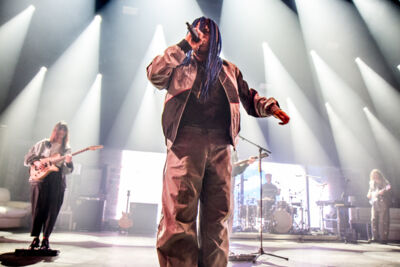 Mura Masa @ Ancienne Belgique, picture 7, photographed by Tom Stessens - FrontView Magazine