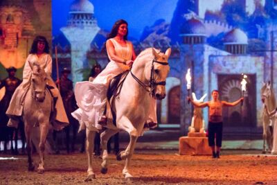 Cavalluna Legend of the desert @ Sportpaleis, picture 4, photographed by Marc Verdonck - FrontView Magazine