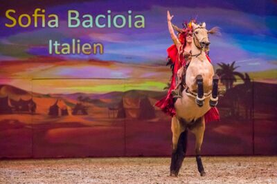 Cavalluna Legend of the desert @ Sportpaleis, picture 82, photographed by Marc Verdonck - FrontView Magazine