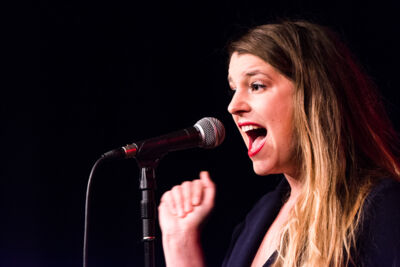 Franklin. - Ode to Aretha @ 't Onkrooid, picture 3, photographed by Ann Carpentier - FrontView Magazine