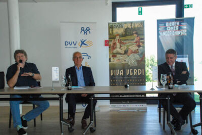 Persconferentie Klassiek in het park, aan zee en aan de Schelde @ Royal Yacht Club Linkeroever, picture 3, photographed by Peter Minnebo - FrontView Magazine