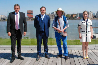 Persconferentie Klassiek in het park, aan zee en aan de Schelde @ Royal Yacht Club Linkeroever, picture 10, photographed by Peter Minnebo - FrontView Magazine