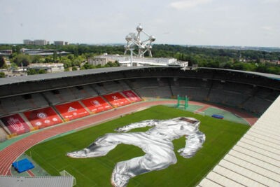 Project Closer Wim Tellier @ Koning Boudewijnstadion Brussel, picture 4, photographed by Peter Minnebo - FrontView Magazine