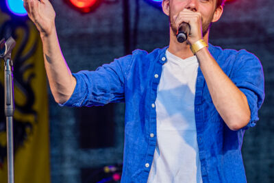 Stef Poelmans en band @ Vlaanderen Zingt Merksem, foto 2, foto's door Dimitri Vanlommel - FrontView Magazine