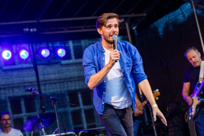 Stef Poelmans en band @ Vlaanderen Zingt Merksem, foto 4, foto's door Dimitri Vanlommel - FrontView Magazine