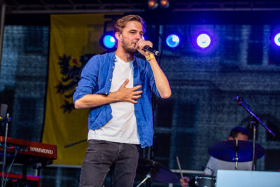 Stef Poelmans en band @ Vlaanderen Zingt Merksem, foto 10, foto's door Dimitri Vanlommel - FrontView Magazine