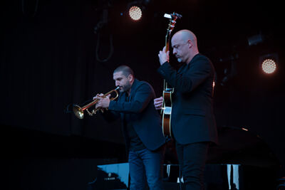Ibrahim Maalouf Arena 5, foto 1, foto's door Cindy De Kuyper - FrontView Magazine