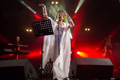 Zap Mama @ Sfinks Mundial XL, picture 2, photographed by Marc Verdonck - FrontView Magazine