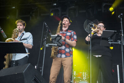 Jamaican Jazz Orchestra @ Sfinks Mundial XL, picture 2, photographed by Marc Verdonck - FrontView Magazine