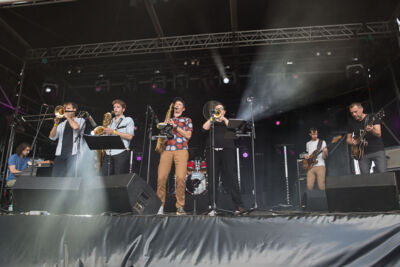 Jamaican Jazz Orchestra @ Sfinks Mundial XL, picture 3, photographed by Marc Verdonck - FrontView Magazine