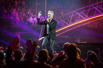 Christoff @ Schlagerfestival, foto 4, foto's door Gert Daemen - FrontView Magazine