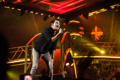 Jan Smit @ schlagerfestival, picture 7, photographed by Gert Daemen - FrontView Magazine