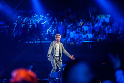 Willy Sommers @ Shlagerfestival, picture 5, photographed by Gert Daemen - FrontView Magazine