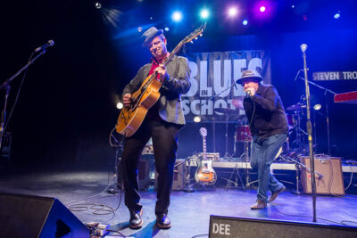 Steven Troch band @ Blues in Schoten, picture 4, photographed by Marc Verdonck - FrontView Magazine