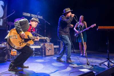 Steven Troch band @ Blues in Schoten, picture 5, photographed by Marc Verdonck - FrontView Magazine