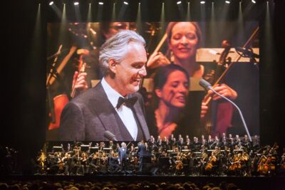 Andrea Bocelli @ Sportpaleis, picture 18, photographed by Marc Verdonck - FrontView Magazine